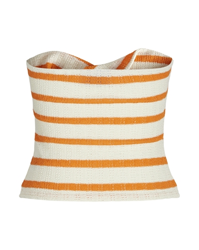 JJXX - JXLinnea Bandeau Twist Top - Persimmon